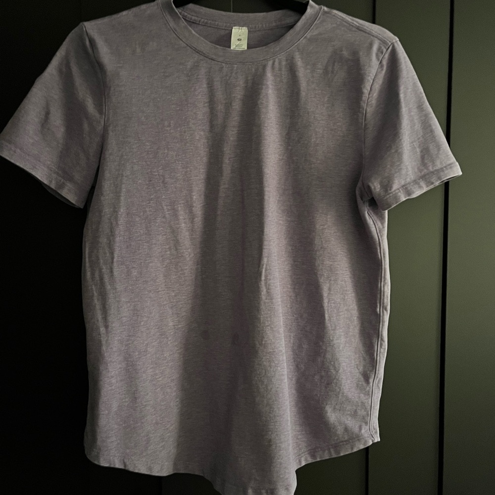 lululemon Love Short Sleeve Tee – Heathered Dark Purple